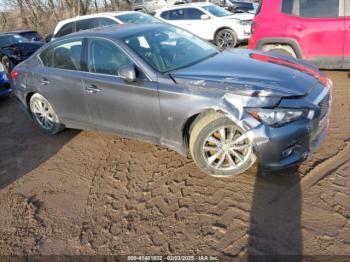  Salvage INFINITI Q50