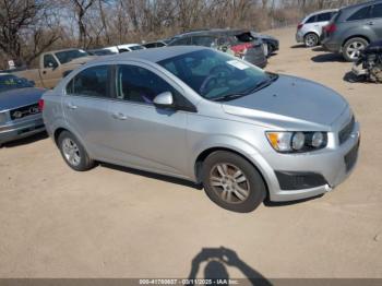  Salvage Chevrolet Sonic