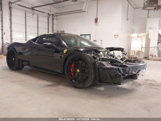  Salvage Ferrari 458 Italia