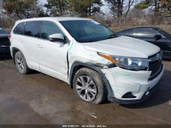  Salvage Toyota Highlander