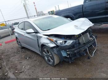  Salvage Hyundai ELANTRA