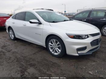  Salvage Chevrolet Malibu