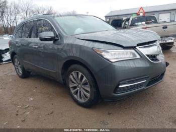  Salvage Acura MDX