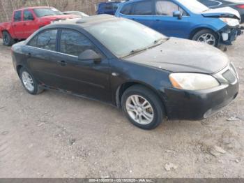  Salvage Pontiac G6