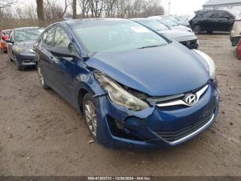  Salvage Hyundai ELANTRA