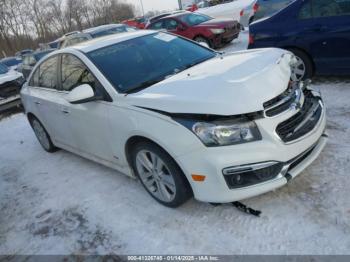  Salvage Chevrolet Cruze