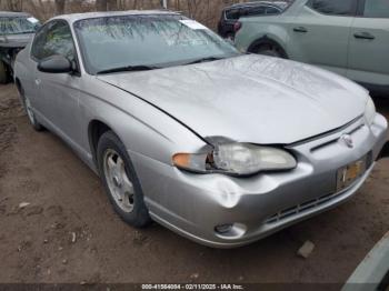  Salvage Chevrolet Monte Carlo