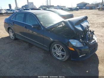  Salvage Mercedes-Benz E-Class