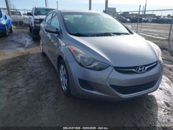  Salvage Hyundai ELANTRA