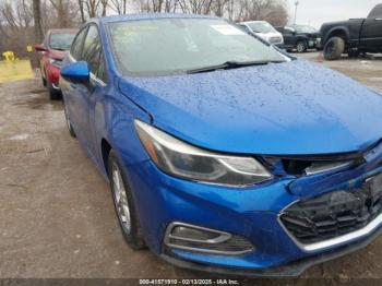  Salvage Chevrolet Cruze