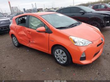  Salvage Toyota Prius c