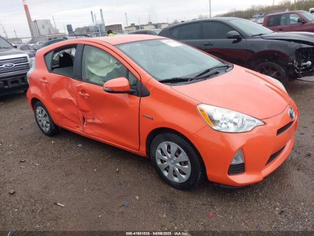  Salvage Toyota Prius c