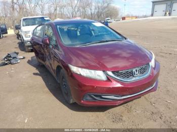  Salvage Honda Civic