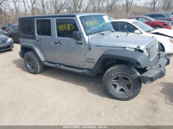  Salvage Jeep Wrangler