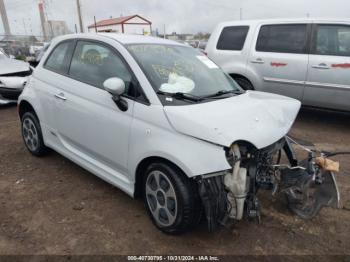  Salvage FIAT 500e