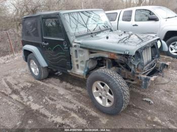  Salvage Jeep Wrangler