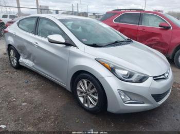  Salvage Hyundai ELANTRA