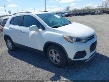  Salvage Chevrolet Trax