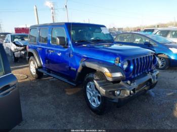  Salvage Jeep Wrangler