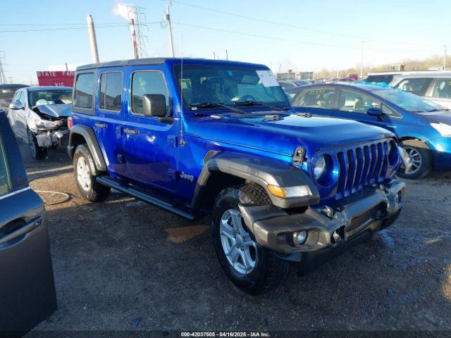  Salvage Jeep Wrangler