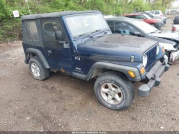  Salvage Jeep Wrangler