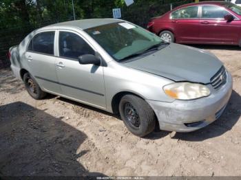  Salvage Toyota Corolla