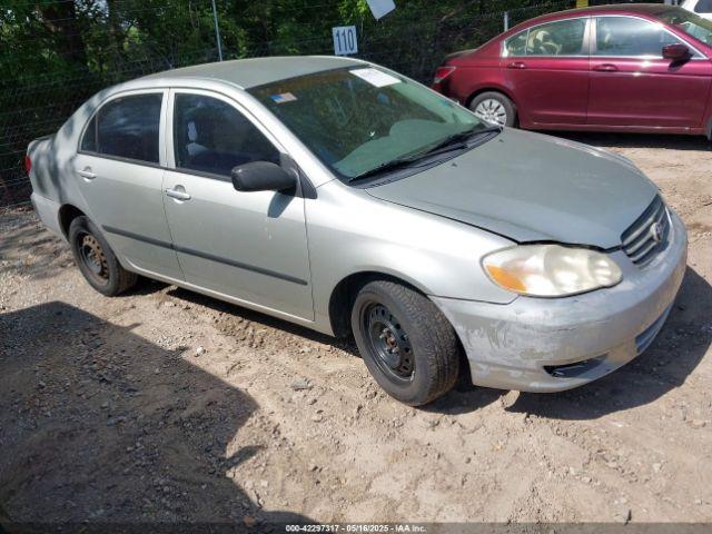  Salvage Toyota Corolla