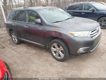  Salvage Toyota Highlander