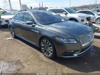  Salvage Lincoln Continental
