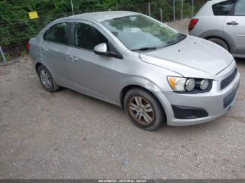  Salvage Chevrolet Sonic
