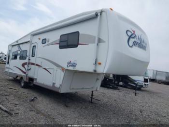  Salvage Forest River Cardinal 5th Wheel