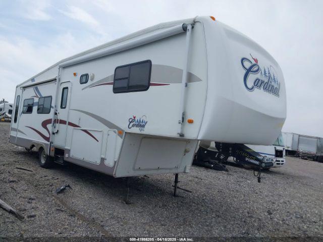  Salvage Forest River Cardinal 5th Wheel