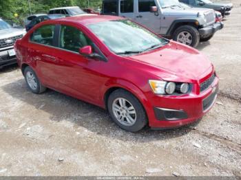  Salvage Chevrolet Sonic