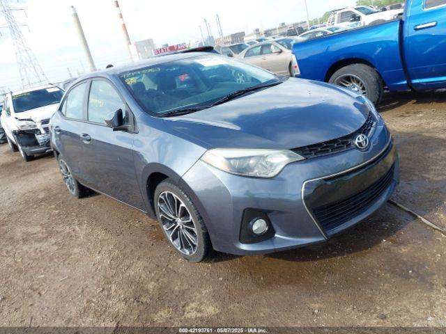  Salvage Toyota Corolla