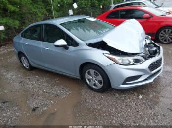  Salvage Chevrolet Cruze
