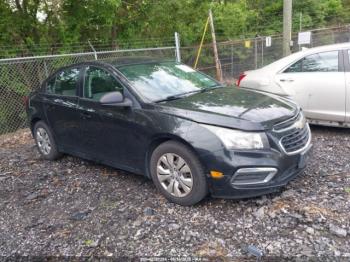  Salvage Chevrolet Cruze