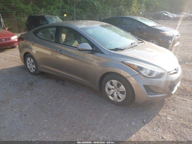  Salvage Hyundai ELANTRA