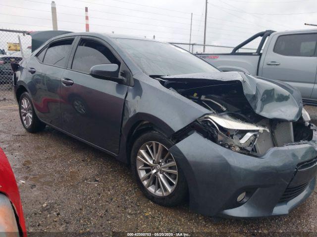  Salvage Toyota Corolla