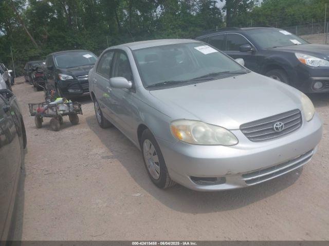  Salvage Toyota Corolla
