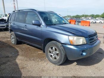  Salvage Toyota Highlander