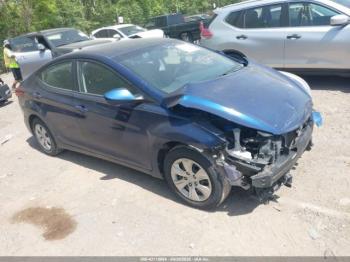  Salvage Hyundai ELANTRA