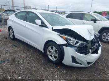  Salvage Hyundai ELANTRA