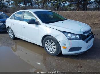  Salvage Chevrolet Cruze