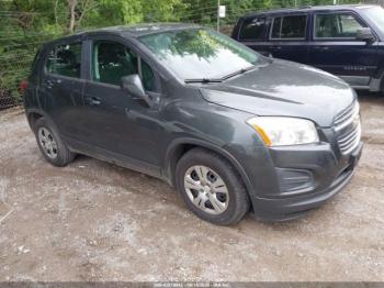  Salvage Chevrolet Trax