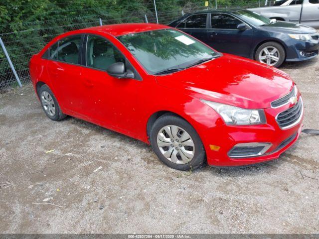  Salvage Chevrolet Cruze