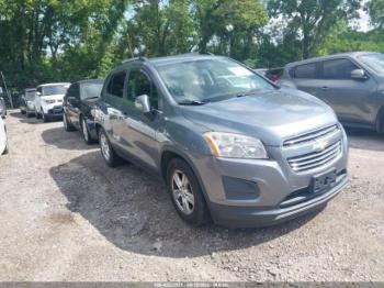  Salvage Chevrolet Trax