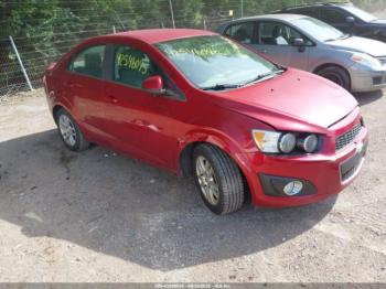  Salvage Chevrolet Sonic