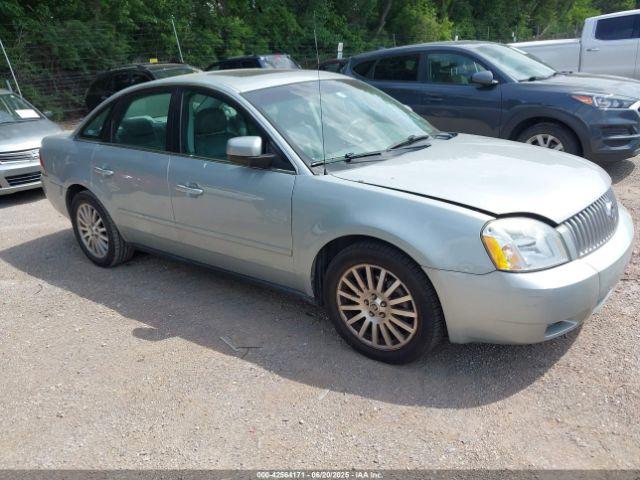  Salvage Mercury Montego
