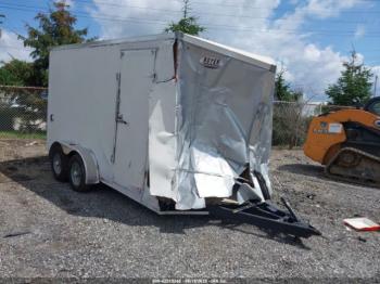  Salvage Stealth Star Enclosed Trailer