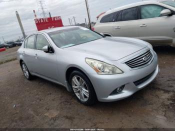  Salvage INFINITI G25x